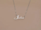 Personalized Name Necklace Stainless Steel Pendant Gift for Mom