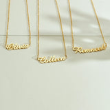 Personalized Name Necklace, Dainty Name Necklace, Name Necklace Gold