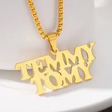 Personalized Name Necklace For Women Stainless Steel Signature Necklace