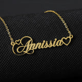 Custom Name Necklace Stainless Steel Gift
