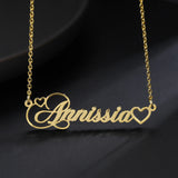 Custom Name Necklace Stainless Steel Gift