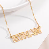 Custom Name Necklace Steel Choker