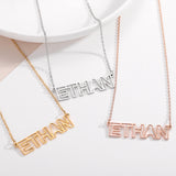 Custom Name Necklace Steel Choker