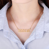 Custom Name Necklace Steel Choker