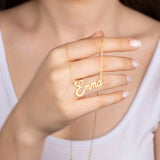 Personalized Stainless Steel Name Necklace for Mother