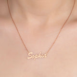 Personalized Stainless Steel Name Necklace for Mother