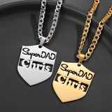 Personalized Name Necklace Stainless Steel for Father's Gift