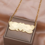 Heart Letter Pendant Name Necklace for Women&Men