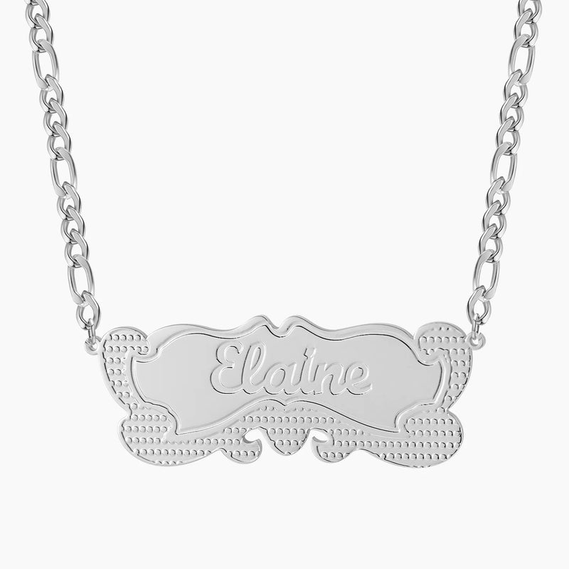 Heart Letter Pendant Name Necklace for Women&Men