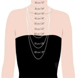 Personalized Name Necklace for Women Girls Stainless Steel Chain Choker