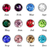 Custom Birth Flower & Birthstone Name Necklace - Personalized Mother's Gift