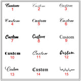 Personalized Name Stud Earrings for Women