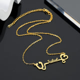 Personalized Stethoscope Necklace with Birthstone - Nurse Gift