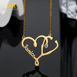 Personalized Stethoscope Necklace with Birthstone - Nurse Gift