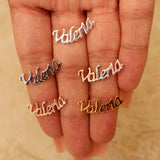 Personalized Name Stud Earrings|Custom Name Earrings|Stud Earrings