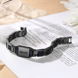 Custom Name Men's Titanium Steel Bracelet