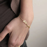 Personalized Nameplate Bracelet for Girls Pendant