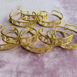 Personalized Nameplate Bracelets Cuff Letter Bangles Name Bracelet