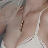 Personalized Coordinates Name Bar Necklace