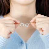 Custom Name Infinity Necklace Stainless Steel Valentine's Gift