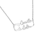 Custom Name Necklace Stainless Steel Pin Pendant Jewelry Gift