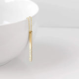Custom Coordinate Necklace Roman Numeral Graduation Date Engraved Jewelry