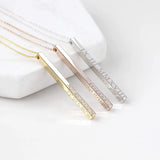 Custom Coordinate Necklace Roman Numeral Graduation Date Engraved Jewelry
