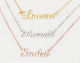 Custom Name Necklace, Personalized Stainless Steel Necklace For Women