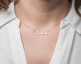 Custom Name Necklace, Personalized Stainless Steel Necklace For Women