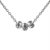 Customized Stainless Steel Name Necklace for Mothers Fathers and Kids
