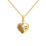 Personalized Heart Locket Necklace for Women Engraved Photo Letter Jewelry Gift