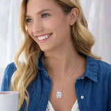 Personalized Stainless Steel Necklace for Women with Beads & Pendants