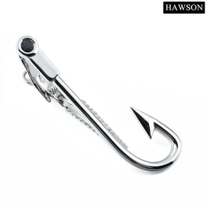 Personalized Silver Crystal Tie Bar for Men