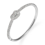 Zircon Crystal Bracelet Clip Cuff Bangles
