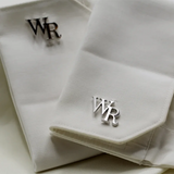 Customized Couple Initials Cuff Bracelet Stainless Steel