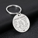 Personalized Baby Birth Gift with Engraving