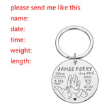 Personalized Baby Birth Gift with Engraving