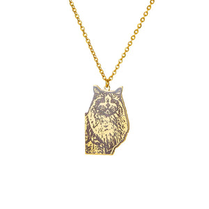 Custom Pet Photo Necklace Stainless Steel Personalized Name Pendant