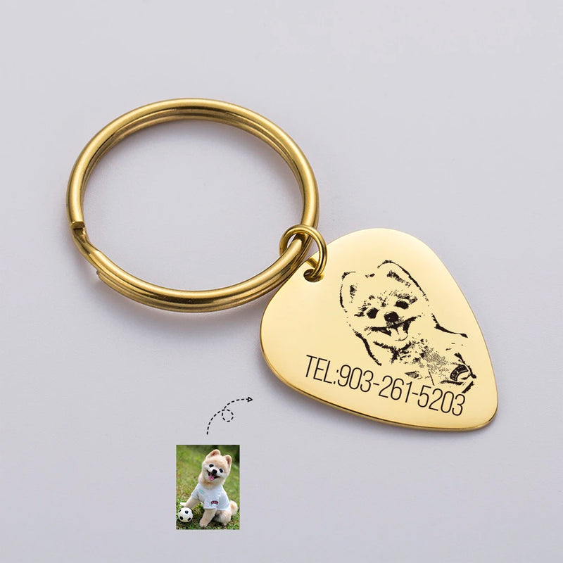 Custom Pet Keychain, Keep Your Beloved Pets Safe and Secure