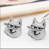 Custom Pet Photo Cufflinks for Him