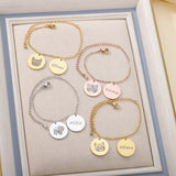 Custom Pet Photo Name Bracelet for Women