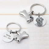 Personalized Pet Urn Keychain Dog Cremation Ashes Jewelry Cat Memorial
