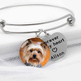 Personalized Photo Bangle Bracelet with Picture