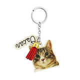 Custom Photo Keychain Stainless Steel Family Pets DIY Picture Keychain