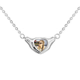 Personalized Photo Heart Necklace Gift for Women Mother's Gift