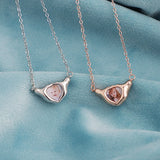 Personalized Photo Heart Necklace Gift for Women Mother's Gift