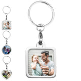 Personalized Photo Keychain Boyfriend-Girlfriend Anniversary Gift
