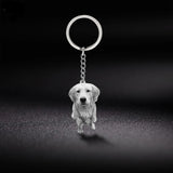 Personalized Photo Keychain Baby Family Picture Pendant Gift Pet Keyring