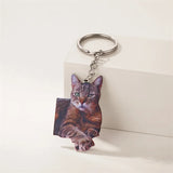 Personalized Photo Keychain Pet Memory Gift Keychain Gift