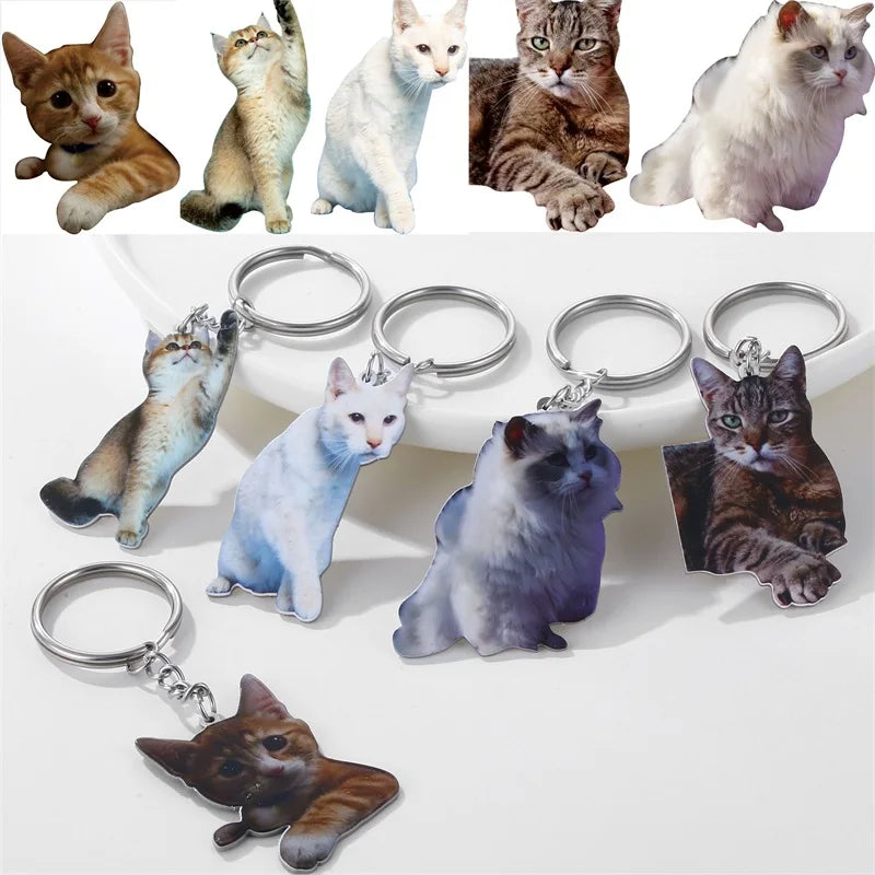 Personalized Photo Keychain Pet Memory Gift Keychain Gift